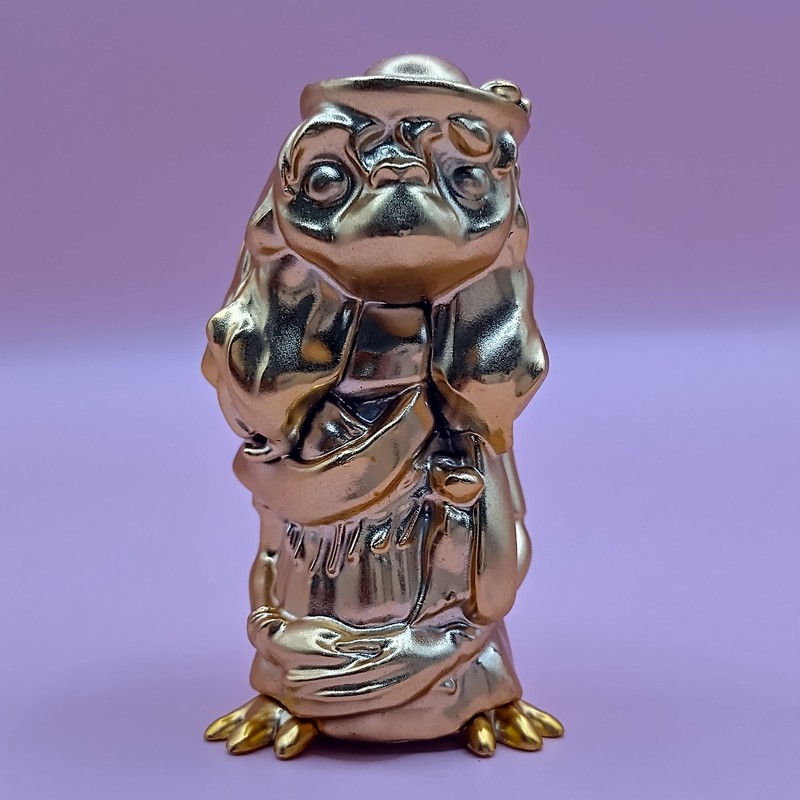 E.T. The Extra-Terrestrial, Pink, Guld, LJN Toys Ltd., Universal City Studios, Inc., 1982, Figur - Billede 3