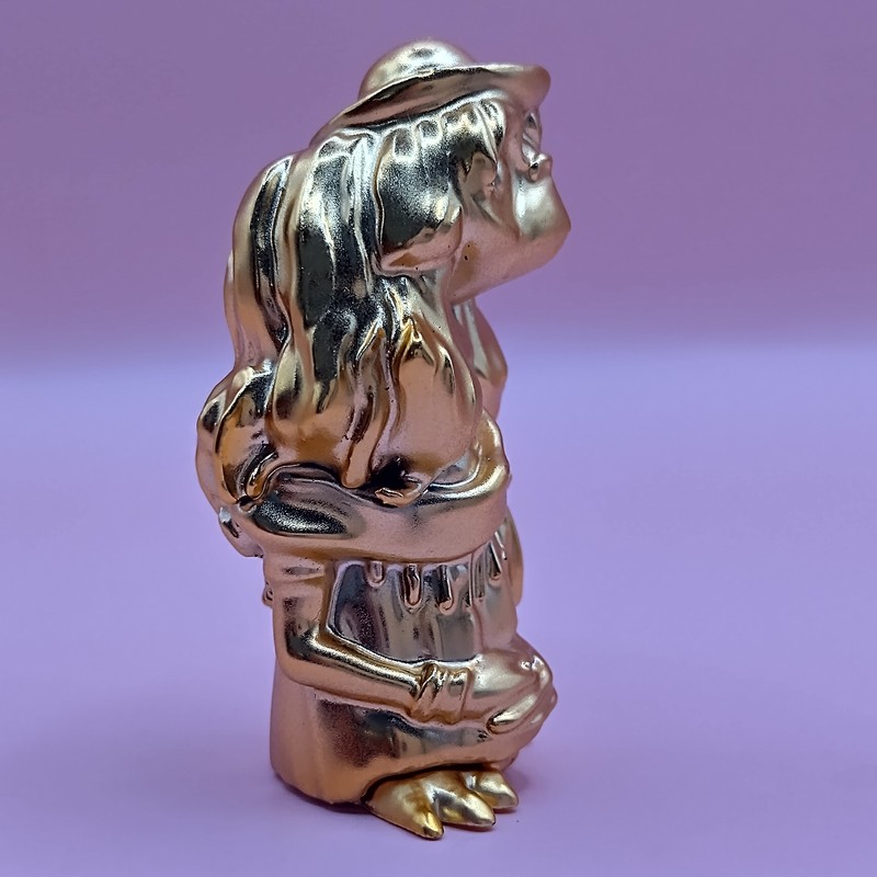 E.T. The Extra-Terrestrial, Pink, Guld, LJN Toys Ltd., Universal City Studios, Inc., 1982, Figur - Billede 5