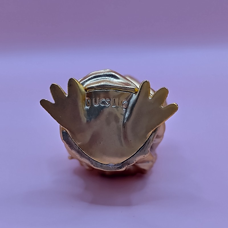 E.T. The Extra-Terrestrial, Pink, Guld, LJN Toys Ltd., Universal City Studios, Inc., 1982, Figur - Billede 8