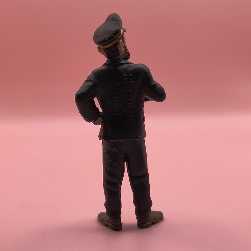 Kaptajn Haddock, Tintin, Plastoy, Paramount Pictures, 2011, Figur - Billede 3