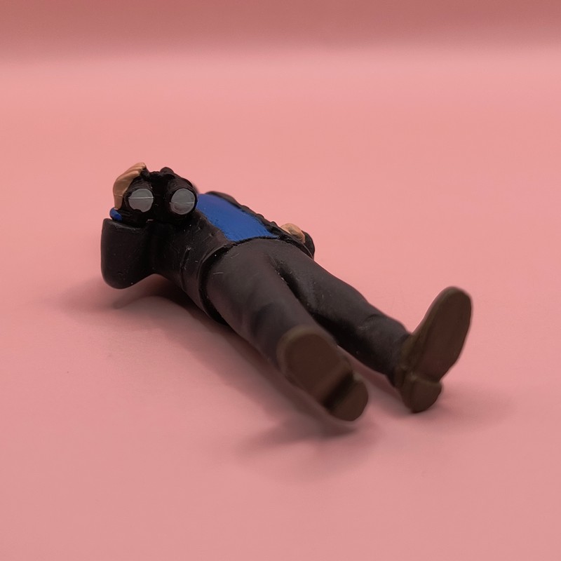 Kaptajn Haddock, Tintin, Plastoy, Paramount Pictures, 2011, Figur - Billede 7