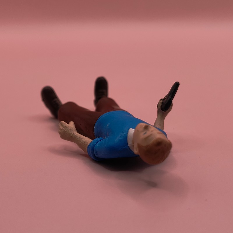 Tintin, Plastoy, Paramount Pictures, 2011, Figur - Billede 7
